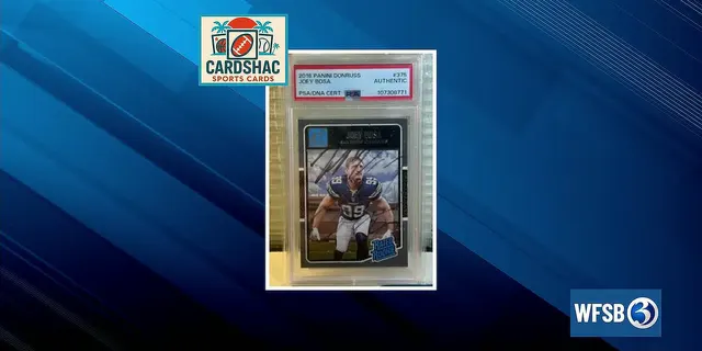 Eyewitness News Extra: Sports trading cards — image from WFSB