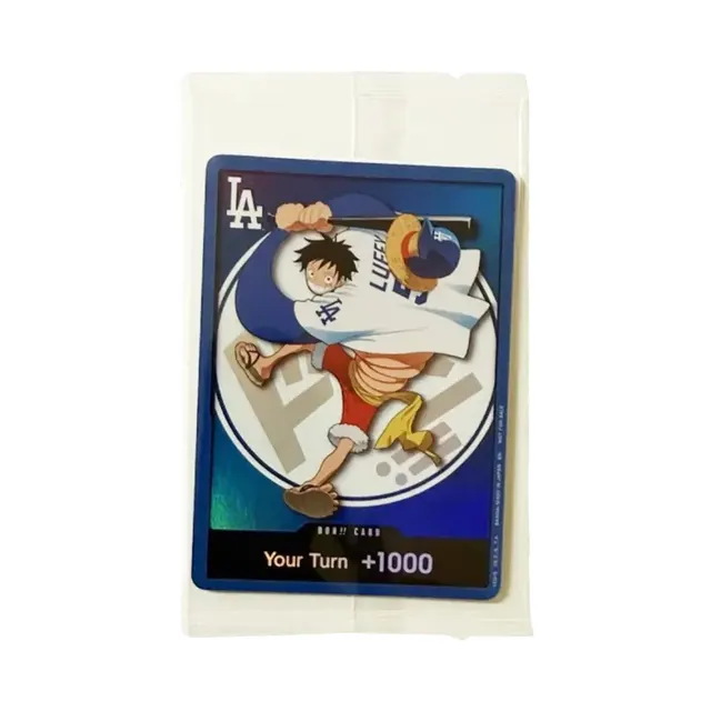 DON!! Card (Monkey.D.Luffy) :Unopened [EN](Promotional Card "One Piece Night Los Angeles Dodgers… — image from SNKRDUNK