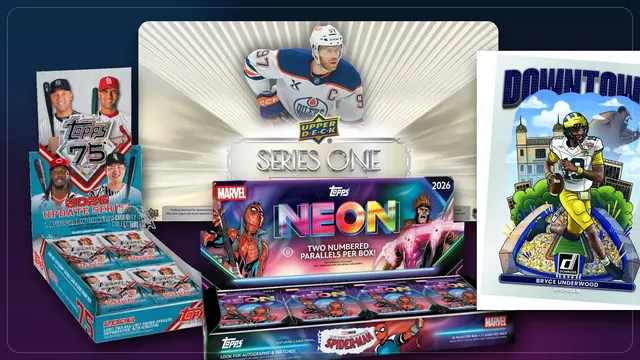 October 2026 Trading Card Release Calendar: Sports and Entertainment — image from DraftKings Network